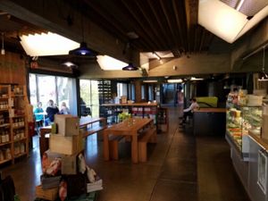 inside at Funky Fresh Cafe - DogA in Oslo