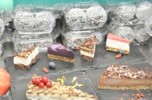 Cheesecakes assortment at Funky Fresh Cafe - DogA in Oslo