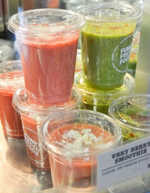Smoothies at Funky Fresh Cafe - DogA in Oslo