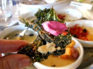 part of the shared dish at Funky Fresh Cafe - DogA in Oslo