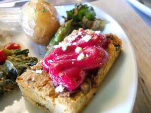 part of the shared dish at Funky Fresh Cafe - DogA in Oslo