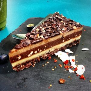 Rawreo Cheesecake! at Funky Fresh Cafe - DogA in Oslo