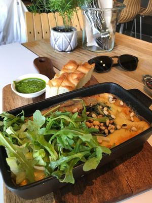 Lasagne at Funky Fresh Cafe - DogA in Oslo