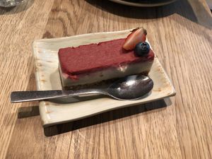 Cheesecake at Funky Fresh Cafe - DogA in Oslo