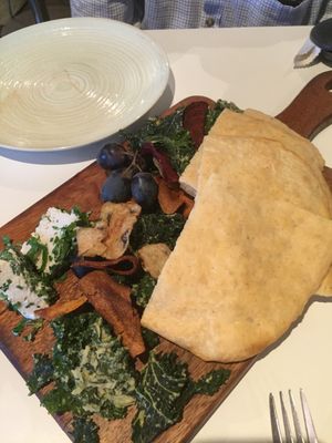 Sharing platter - first half at Funky Fresh Cafe - DogA in Oslo