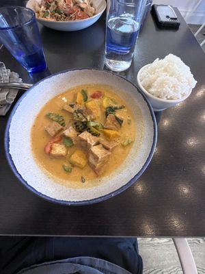 Pumpkin curry with tofu!  at Senyai Thai Kitchen in Pittsburgh