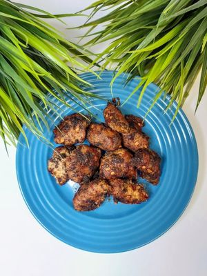 Vegan Jerk Nuggets at Jamin Vegan (by JamaFo Xpress) in Canoga Park