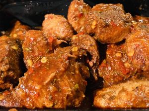 Vegan Jerk ChickUn Nuggs at Jamin Vegan (by JamaFo Xpress) in Canoga Park