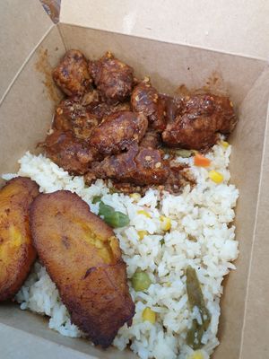 chick-un bits so good! at Jamin Vegan (by JamaFo Xpress) in Canoga Park