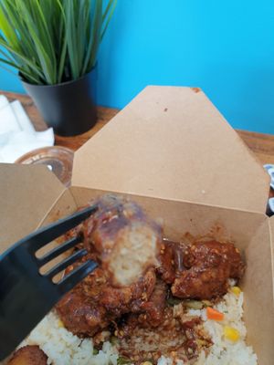 tender at Jamin Vegan (by JamaFo Xpress) in Canoga Park