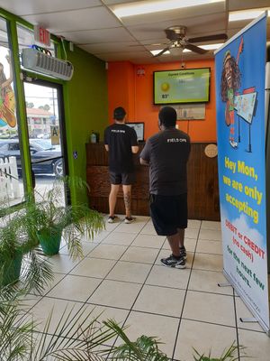 self service ordering at Jamin Vegan (by JamaFo Xpress) in Canoga Park