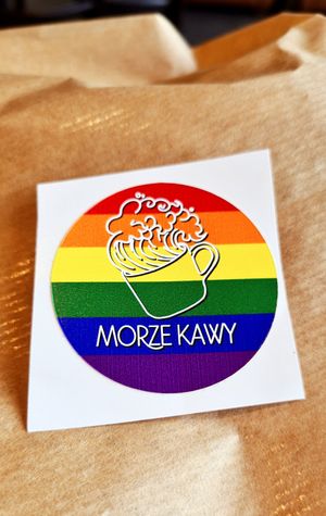🏳️‍🌈👍 at Morze Kawy in Gdansk