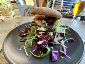 Quinoa burger  at Proviant in Hundested