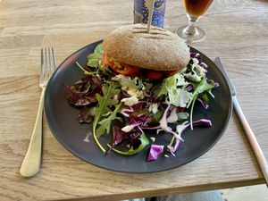 Quinoa burger  at Proviant in Hundested