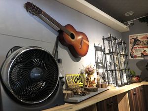 Interior at Yā Mǔ Liáo Coffee in Tainan