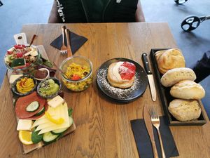 Sonnenschein breakfast for 2 persons to share. at Fresh INN - Grosse Str in Flensburg