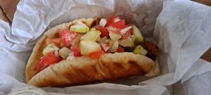 ....and after I put it all Yumminess!! at Feed Your Head - Food Stand in Chicago