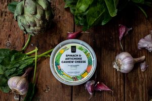 We have several Cashew Cheeses. at Feed Your Head - Food Stand in Chicago