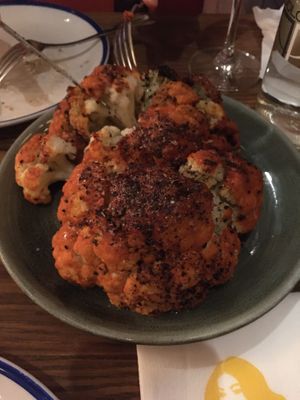 Roasted cauliflower at Maison Libanaise in Hong Kong Island