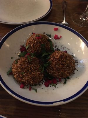 Falafel at Maison Libanaise in Hong Kong Island