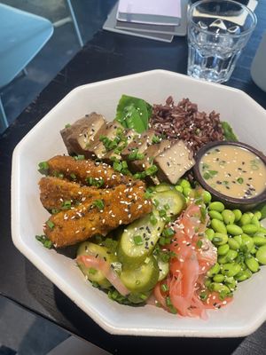 Dengaku and bust salad, with its smoked tofu and sticky eggplant  at SOMA - Green Box | Thao Dien in Ho Chi Minh City