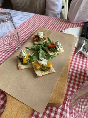 Starter from the house  at Trevi's in Amsterdam