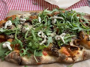 Pizza time 😋 at Trevi's in Amsterdam