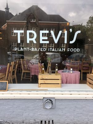 Outside at Trevi's in Amsterdam