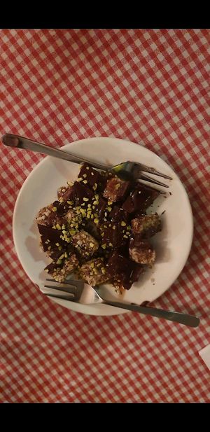 Brownie at Trevi's in Amsterdam