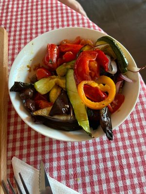 Anti pasta  at Trevi's in Amsterdam