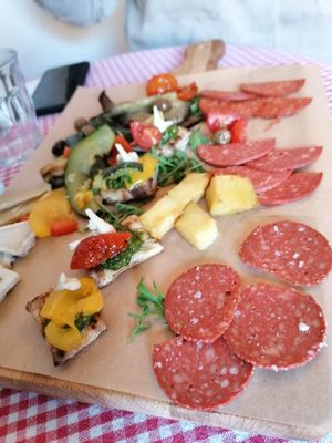 Antipasti Platter  at Trevi's in Amsterdam