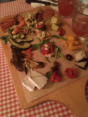 antipasti at Trevi's in Amsterdam