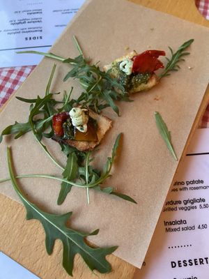 Amuse  at Trevi's in Amsterdam