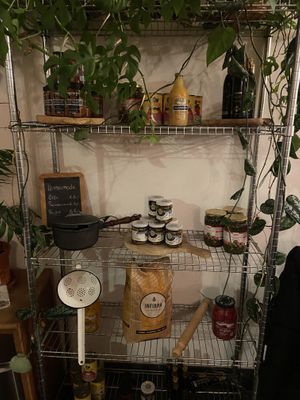 Little shop rack  at Trevi's in Amsterdam