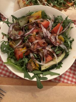 Salad side  at Trevi's in Amsterdam
