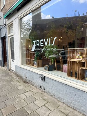 Outside  at Trevi's in Amsterdam