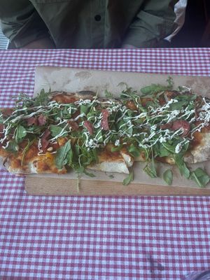 pizza cotto  at Trevi's in Amsterdam