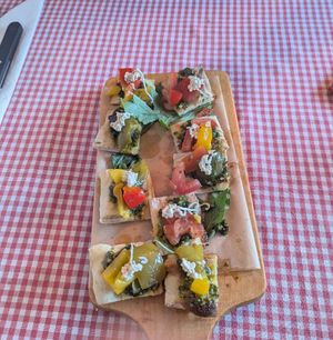 Bruschetta at Trevi's in Amsterdam