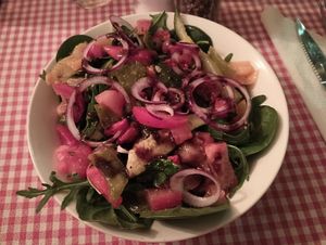 Insalata.  The best salad in the world.  Seriously. at Trevi's in Amsterdam