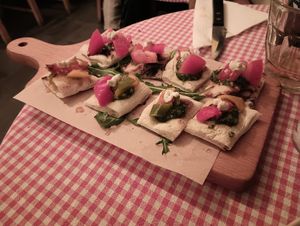 Bruschetta. at Trevi's in Amsterdam