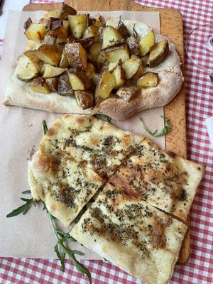 Focaccia   at Trevi's in Amsterdam