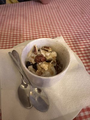 Maple & Pecan Gelatoo  at Trevi's in Amsterdam