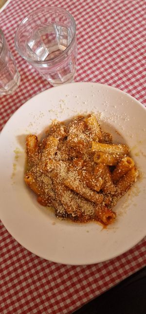 Trevis special pasta at Trevi's in Amsterdam