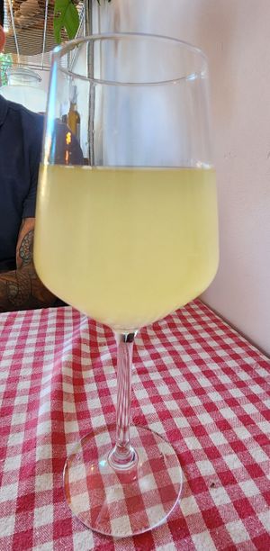 Limoncello spritz at Trevi's in Amsterdam