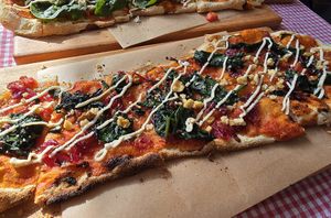 Pizza Mona Lisa at Trevi's in Amsterdam