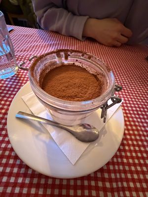 Tiramisu  at Trevi's in Amsterdam
