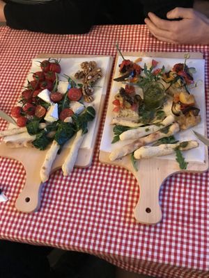 Mixed tagliere at Trevi's in Amsterdam