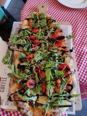 Pizza Filippo at Trevi's in Amsterdam