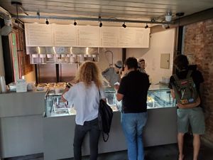 Ice cream section at Rapanui in Buenos Aires