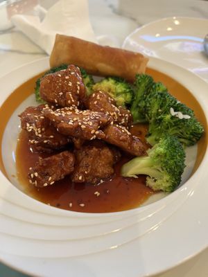 Sesame Chicken  at Mamak Vegan Kitchen in Chamblee